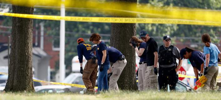 Η στιγμή του πυροβολισμού του Ρεπουμπλικανού βουλευτή (βίντεο)